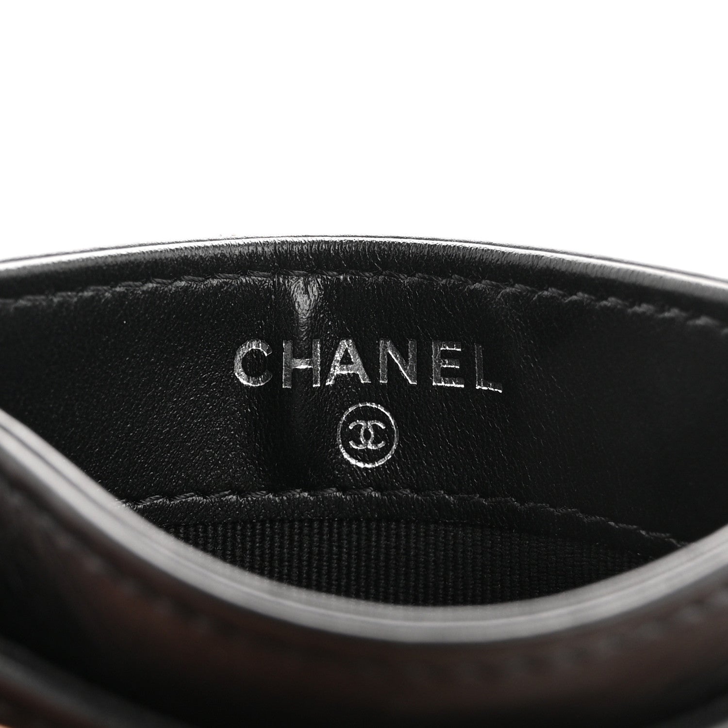 Chanel Aged Calfskin Quilted Reissue Card Holder So Black 6 of 10