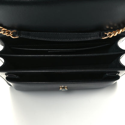 Saint Laurent Calfskin Medium Monogram Sunset Black 5 of 12