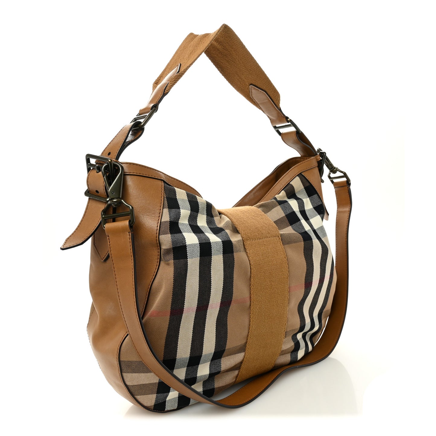 House Check Medium Ashwood Hobo