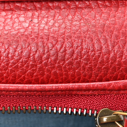 Gucci Calfskin Butterfly Garden Card Case Red 2 of 7