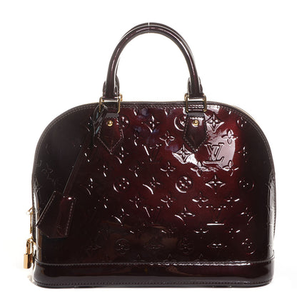 Louis Vuitton Vernis Alma PM Amarante 1 of 7
