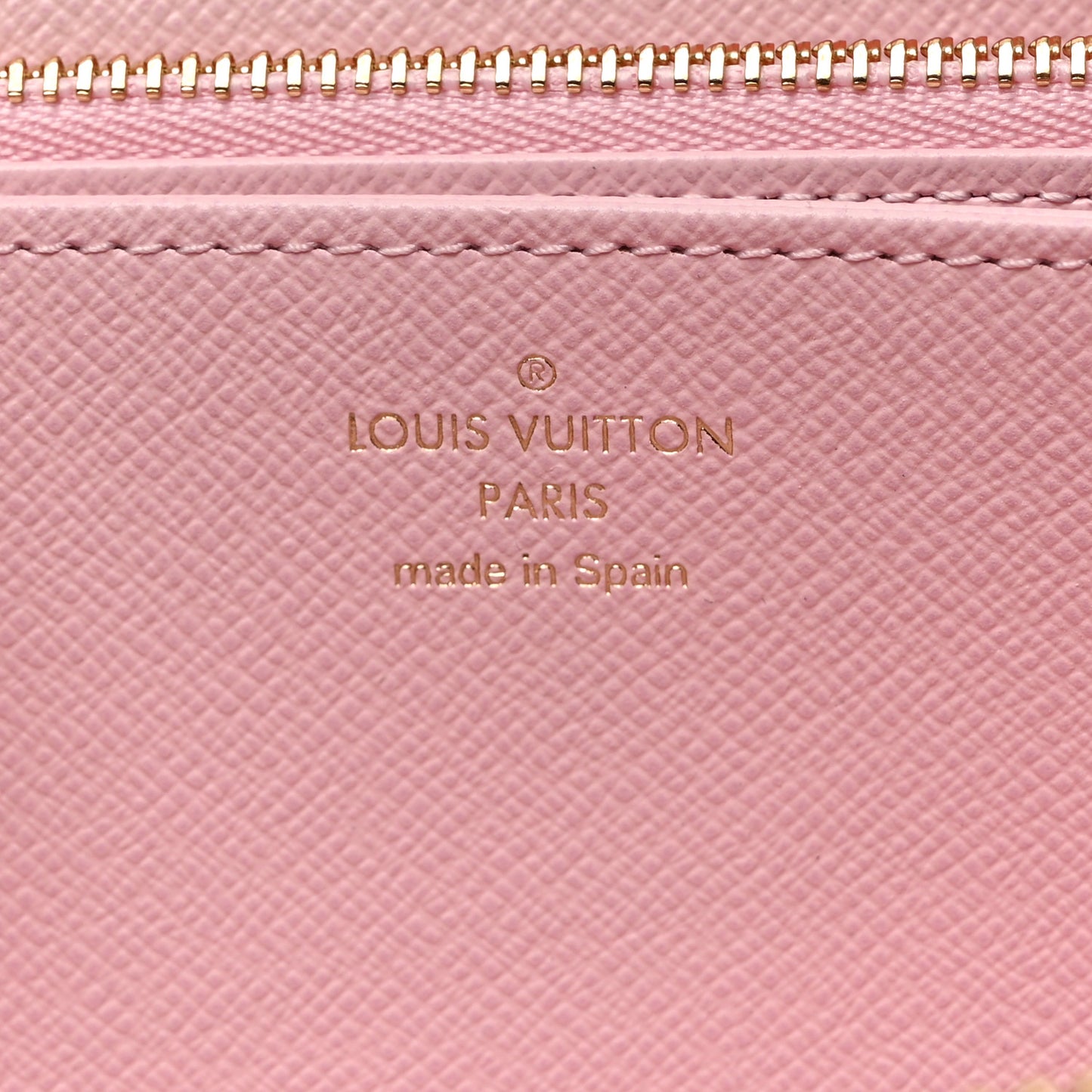 Monogram Giant By The Pool Zippy Wallet Light Pink