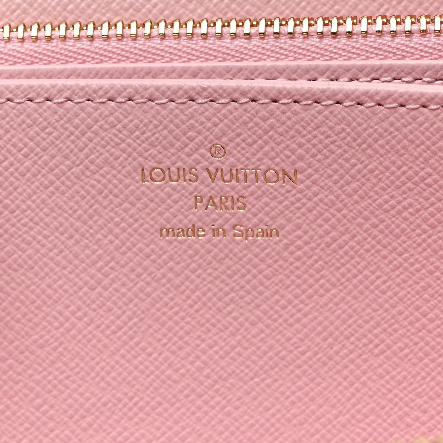 Louis Vuitton Monogram Giant By The Pool Zippy Wallet Light Pink 6 of 7