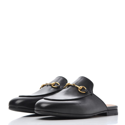 Gucci Calfskin Womens Princetown Slippers 37 Black 3 of 16