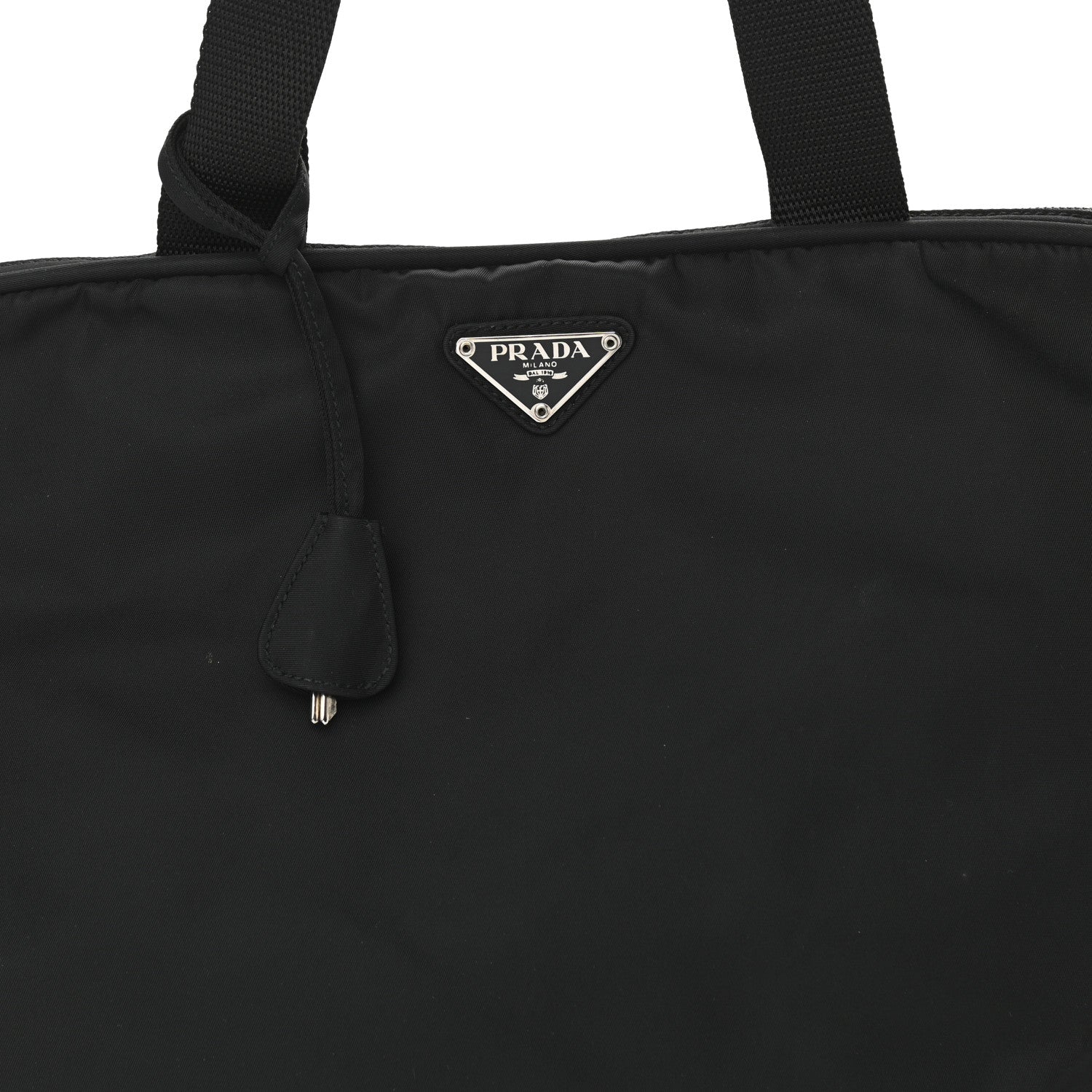 Prada Tessuto Nylon Briefcase Black 8 of 13