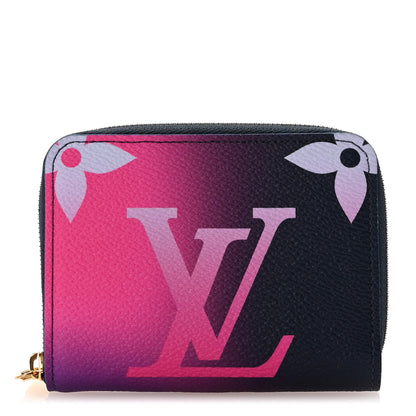 Louis Vuitton Monogram Giant Spring In The City Zippy Coin Purse Midnight Fuchsia 1 of 7