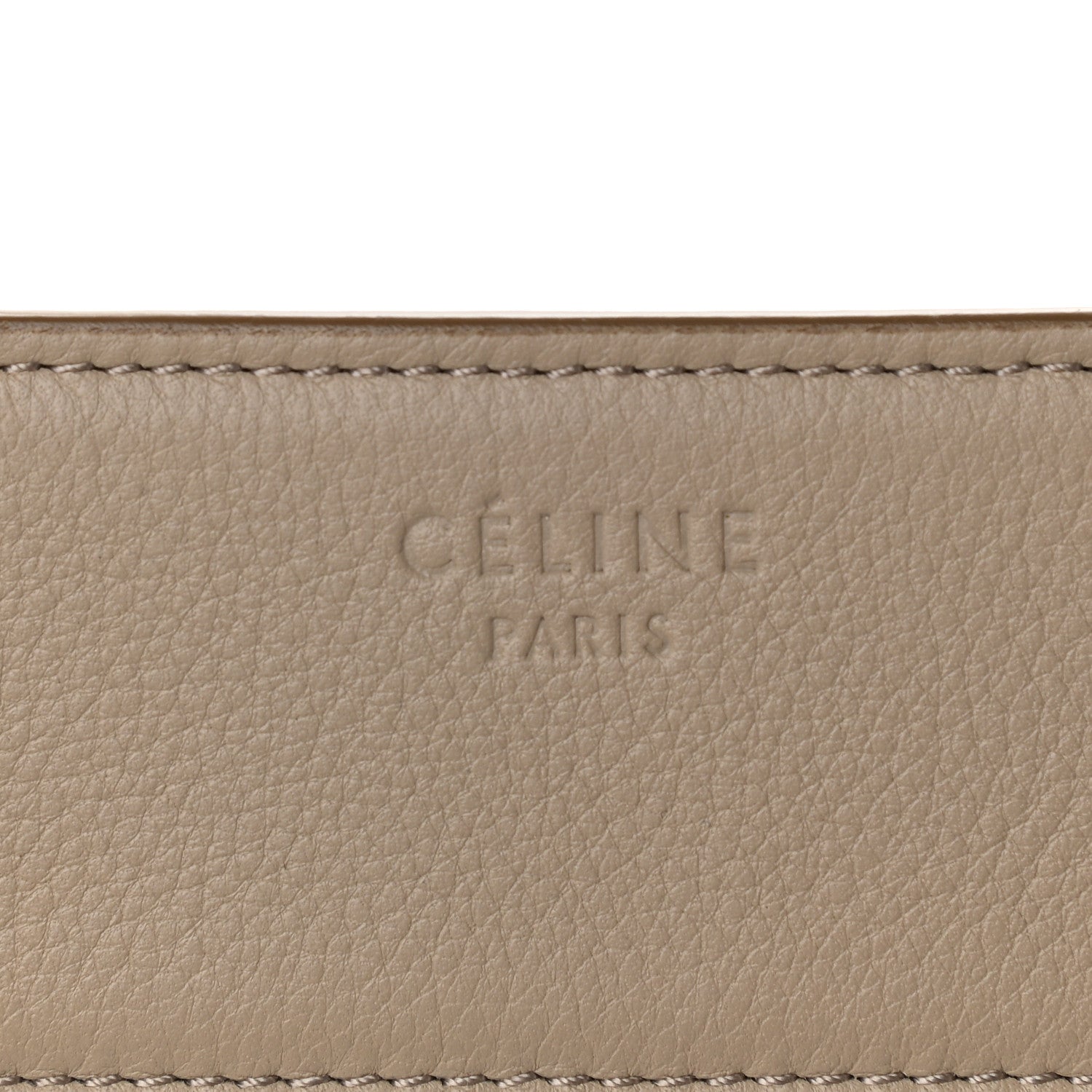 Celine Grained Calfskin Medium Phantom Luggage Beige 6 of 10