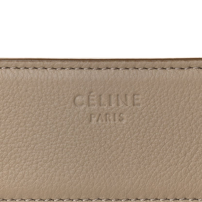 Celine Grained Calfskin Medium Phantom Luggage Beige 6 of 10