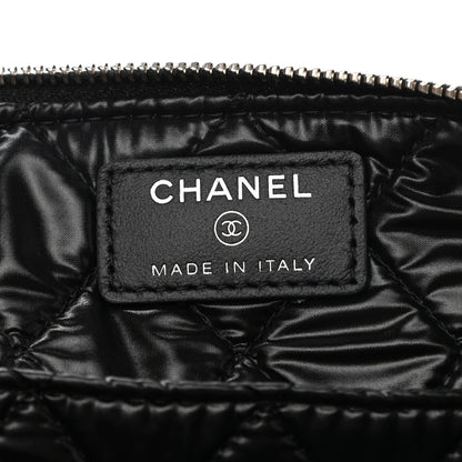 Chanel Metallic Calfskin Keyboard Pouch Black 6 of 7