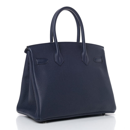 Hermes Togo Birkin 30 Bleu Nuit 2 of 8