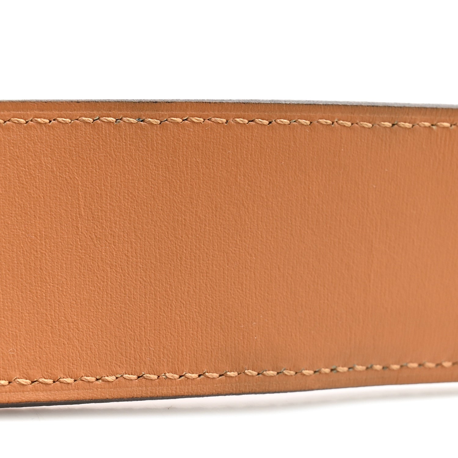 Hermes Taurillon Clemence Etriviere Belt 85 34 Orange 7 of 8