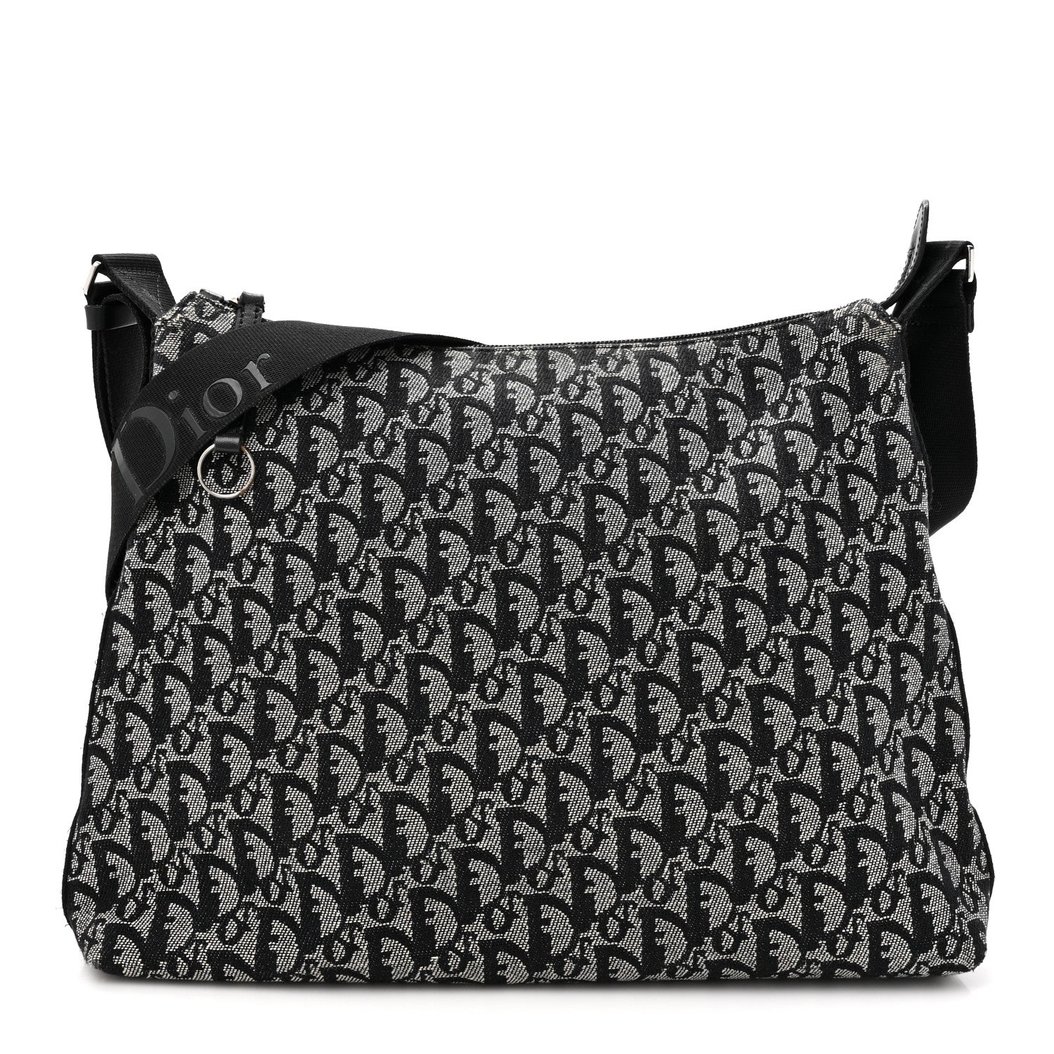 Christian Dior Monogram Messenger Black 1 of 12