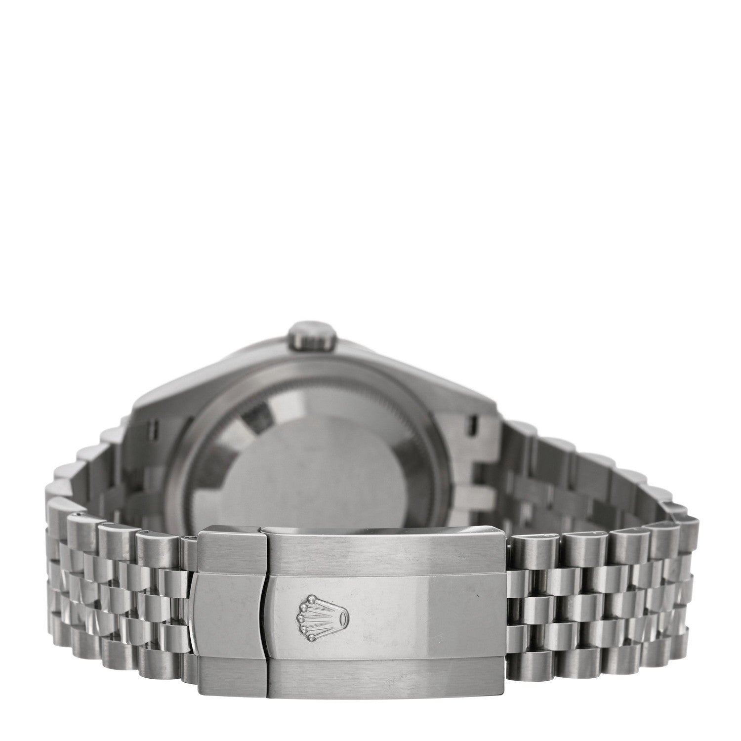 Rolex Stainless Steel 18K White Gold Diamond 36mm Oyster Perpetual Datejust Watch Black 126284RBR 3 of 5