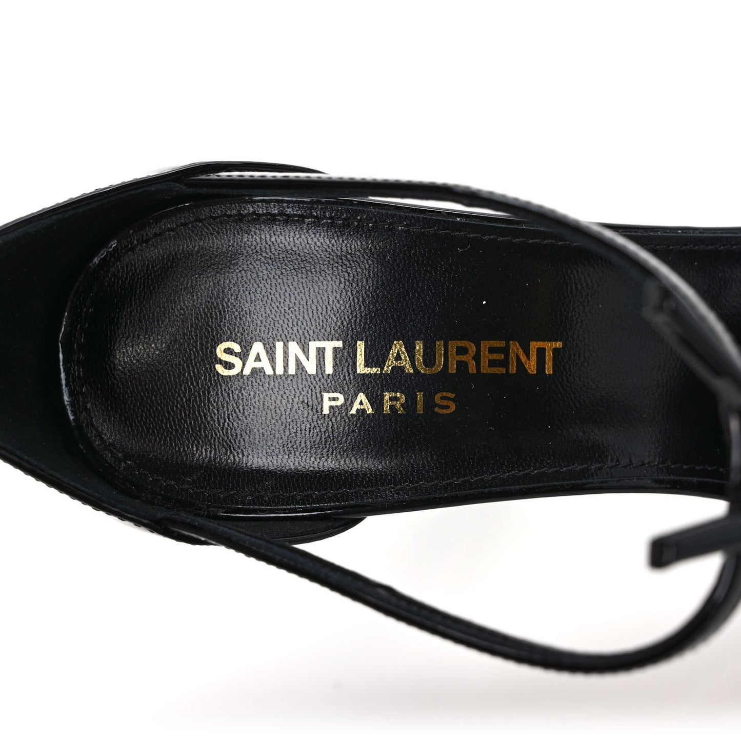 Patent Cassandra 100 Sandals 38.5 Black