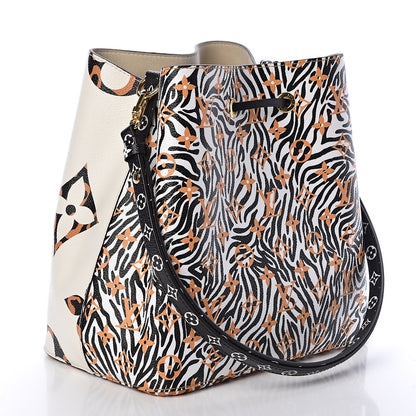 Louis Vuitton Monogram Giant Jungle NéoNoé Ivory 3 of 9