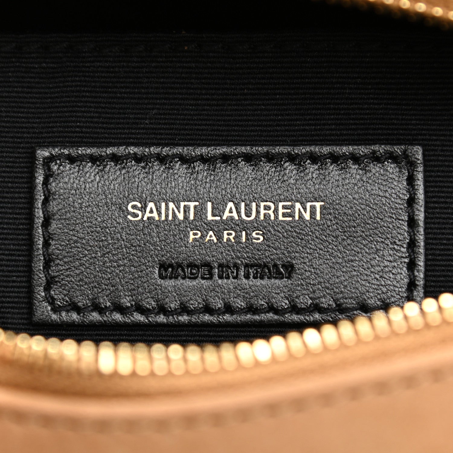 Saint Laurent Suede Shearling Lou Belt Bag Natural Tan 6 of 10
