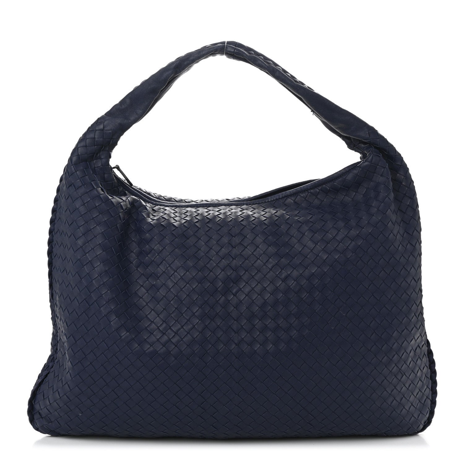 Bottega Veneta Nappa Intrecciato Maxi Veneta Hobo Sapphire 1 of 11