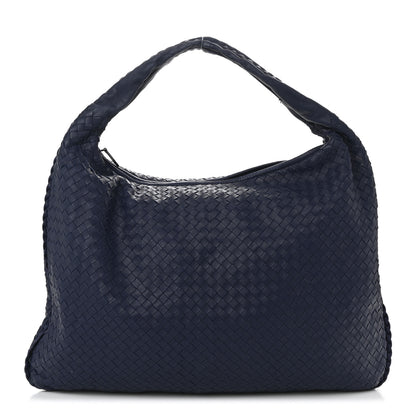 Bottega Veneta Nappa Intrecciato Maxi Veneta Hobo Sapphire 1 of 11
