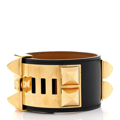 Hermes Box Collier de Chien CDC Bracelet S Black 3 of 9