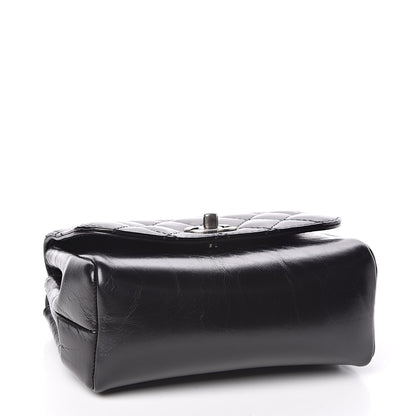 Chanel Aged Calfskin Quilted Double Sided Flap Black 4 of 11