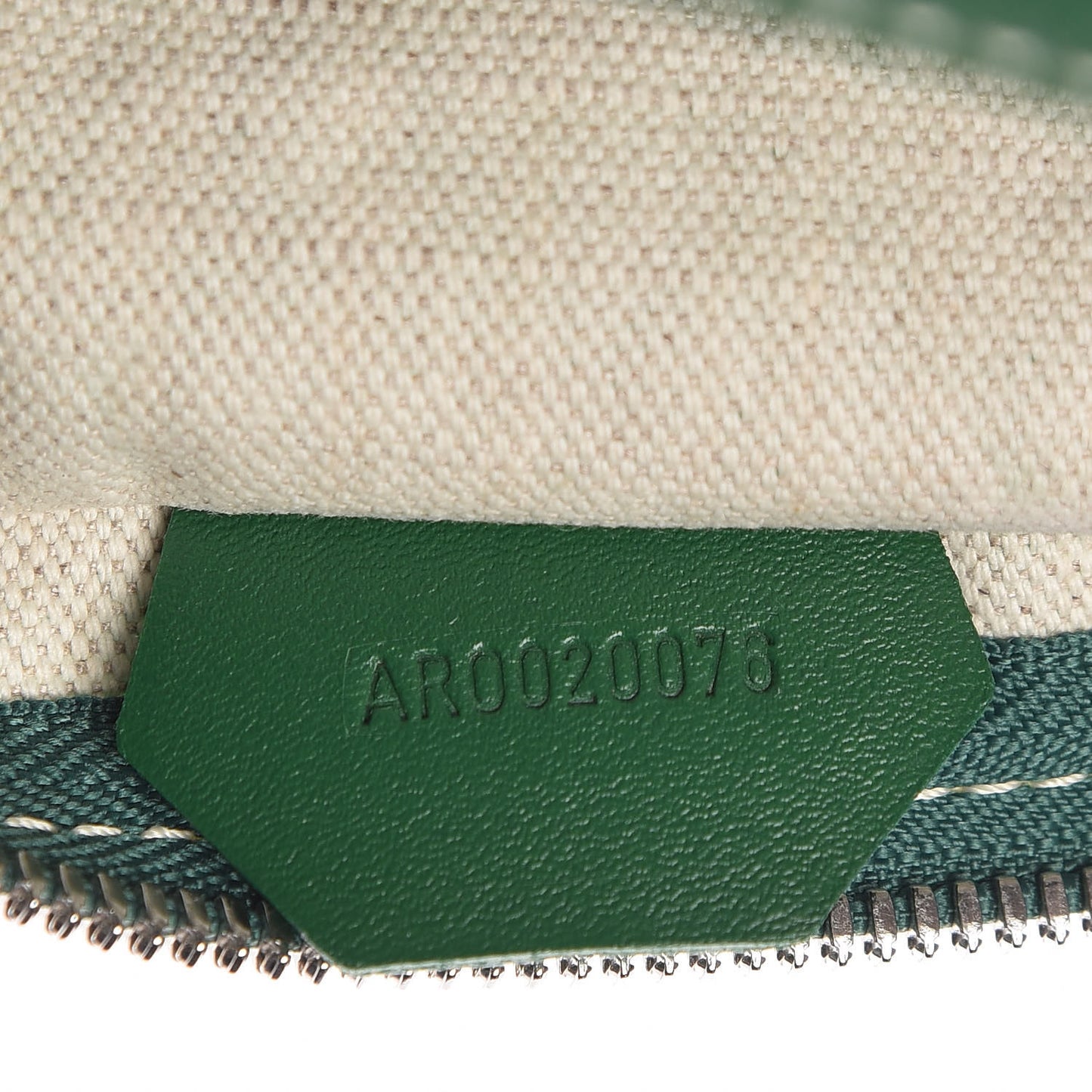Goyardine Fidji Zip Hobo Green