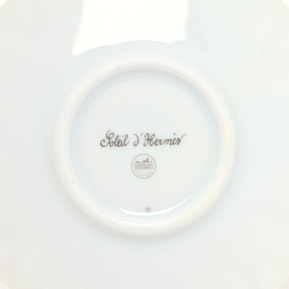 Hermes Porcelain Soleil d'Hermes Coffee Cup and Saucer Set Of 2 9 of 11