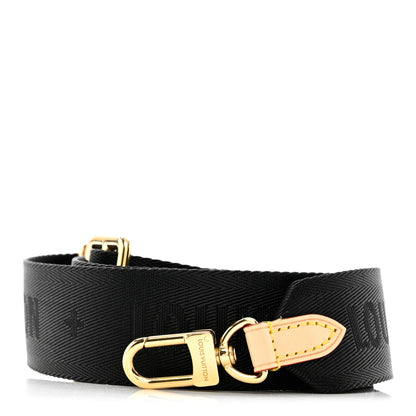 Louis Vuitton Nylon Multi Pochette Accessories Bandouliere Shoulder Strap Black 1 of 3