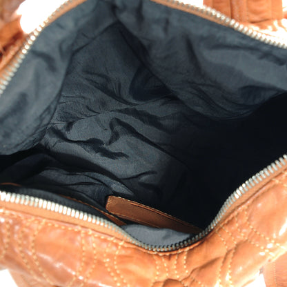 Alexander Wang Quilted Leather Rocco Brown 4 of 5
