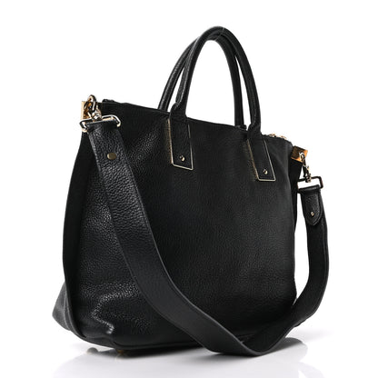 Mulberry Classic Grained Calfskin Small Alice Satchel Black 3 of 9