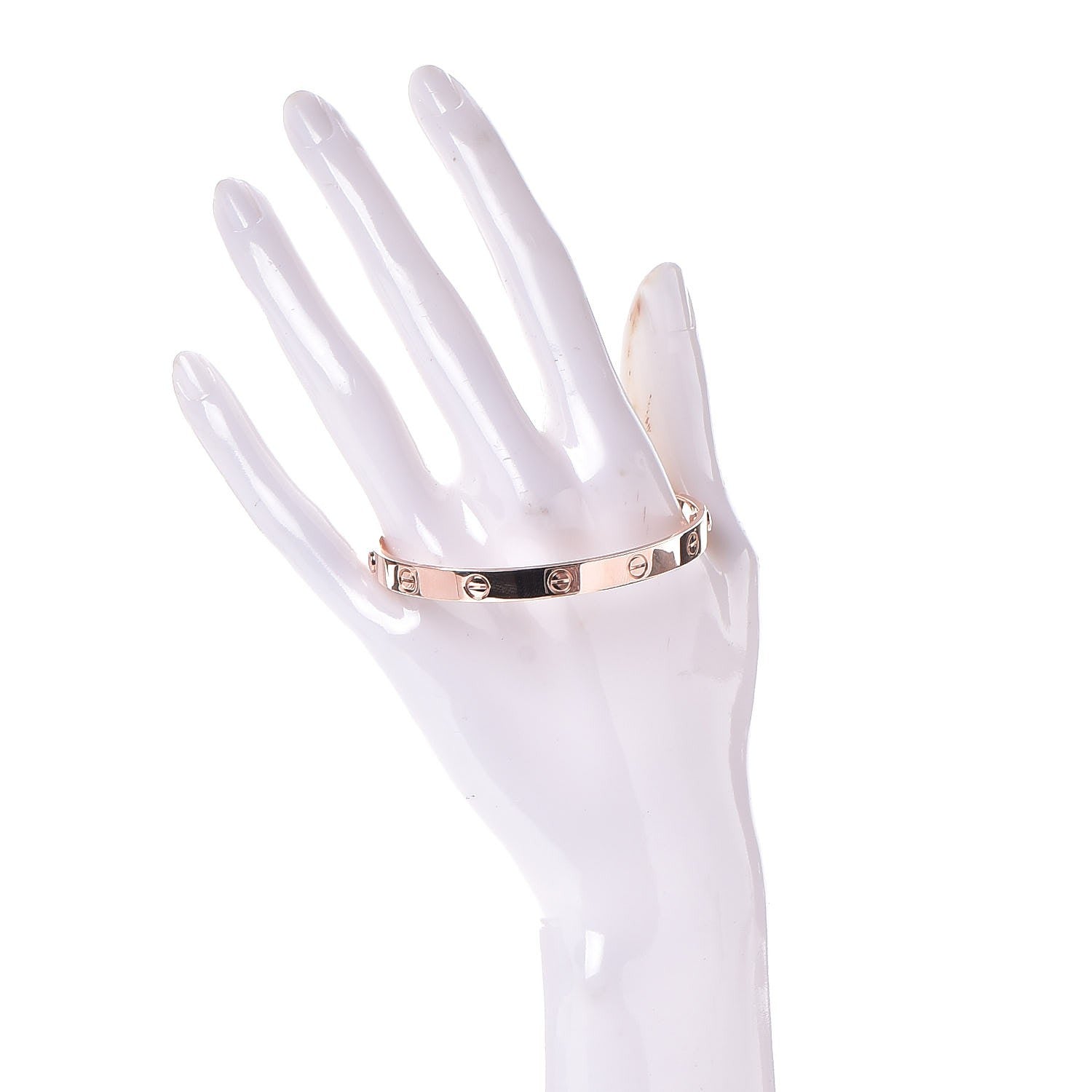 Cartier 18K Pink Gold LOVE Bracelet 18 2 of 5