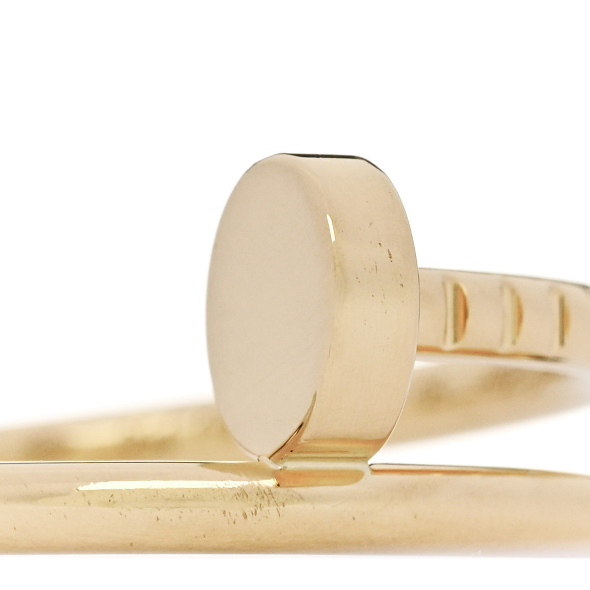 18K Yellow Gold Small Juste Un Clou Ring 50 5.25