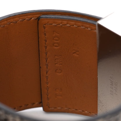 Hermes Lizard Collier De Chien CDC Bracelet T2 Ombre 5 of 5