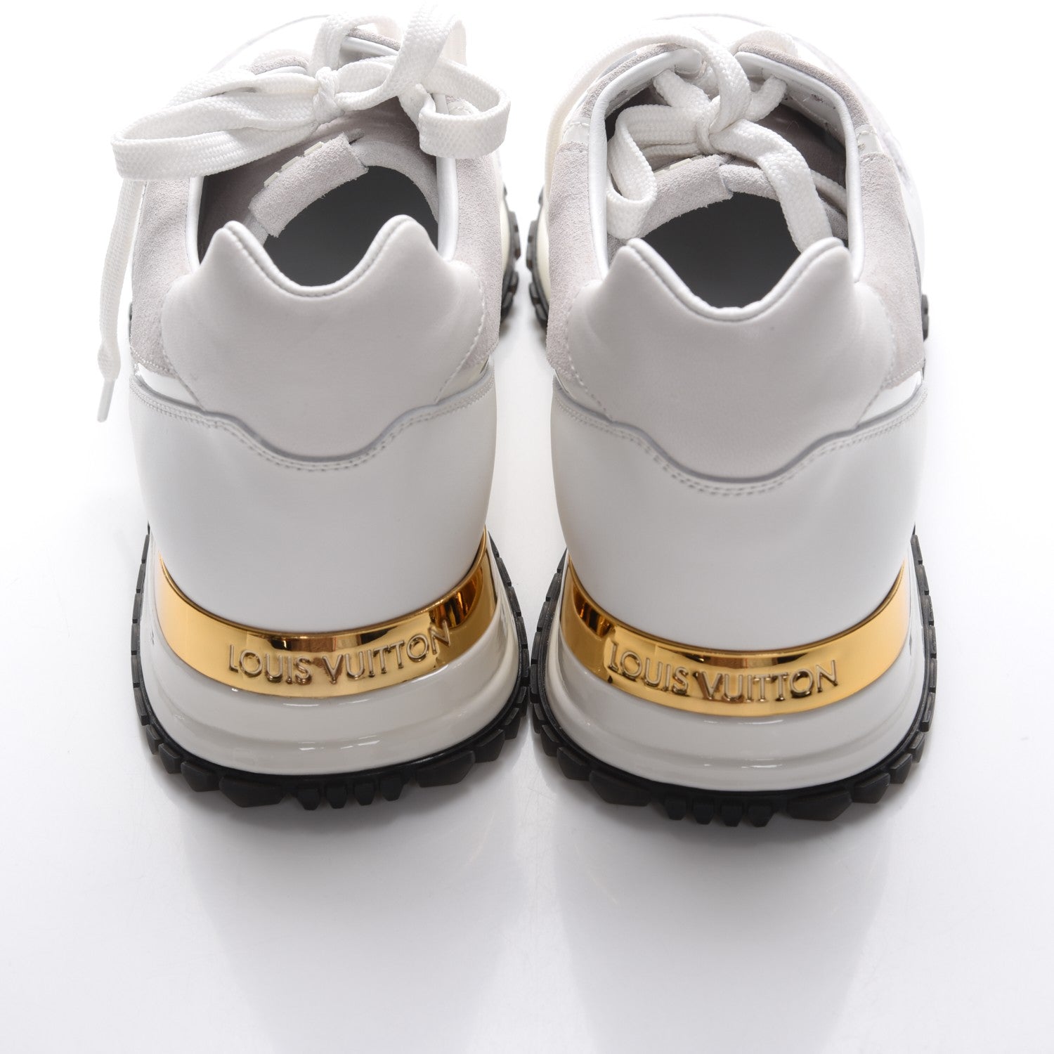 Louis Vuitton Epi Suede Run Away Sneakers 37.5 White 6 of 10