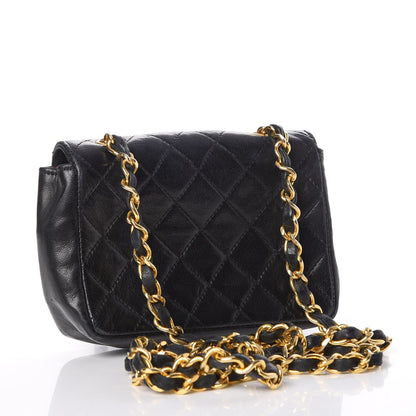 Chanel Lambskin Quilted Extra Mini Flap Black 4 of 9