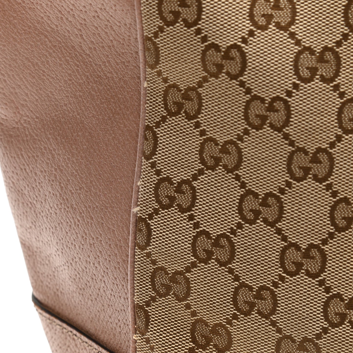 Monogram Medium Bree Zippered Tote Beige Dark Cipria