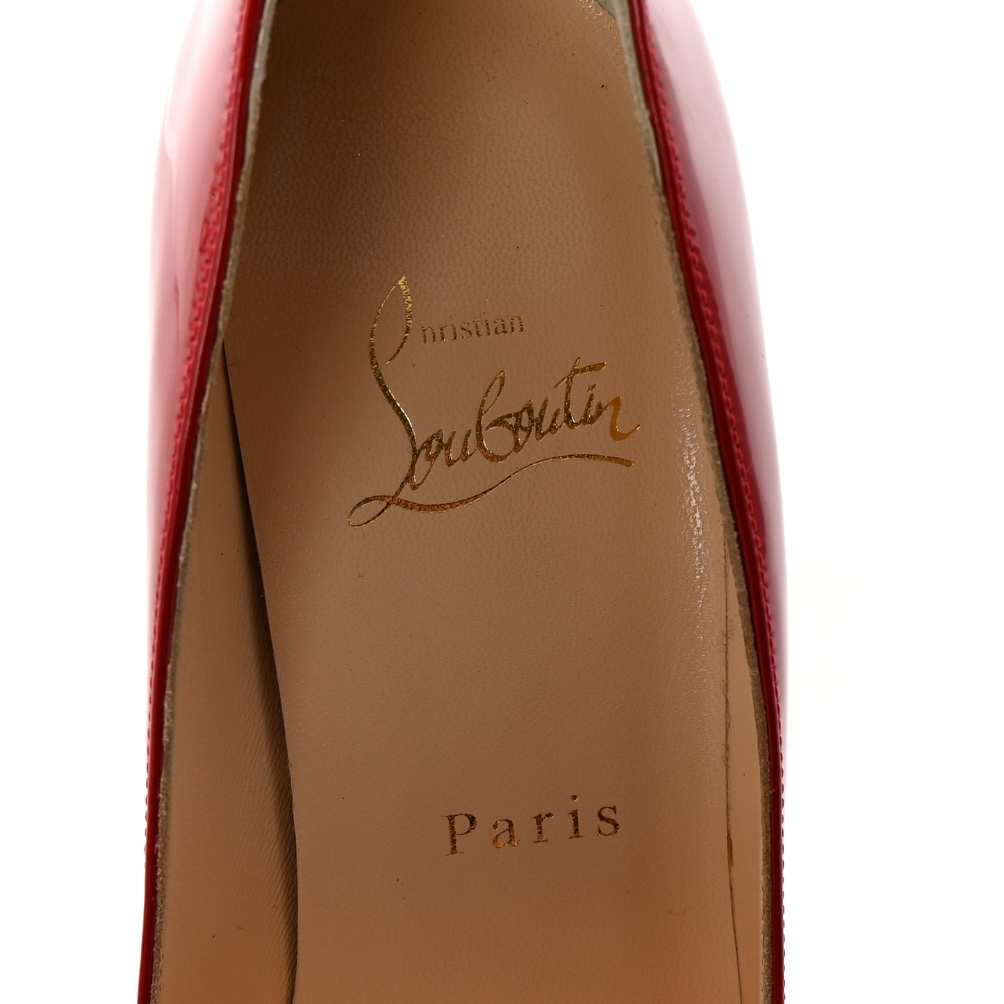 Patent Pigalle Follies 100 Pumps 36.5 Rouge De Mars
