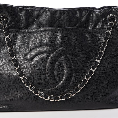 Chanel Caviar Quilted Timeless CC Soft Tote Black 12 of 14