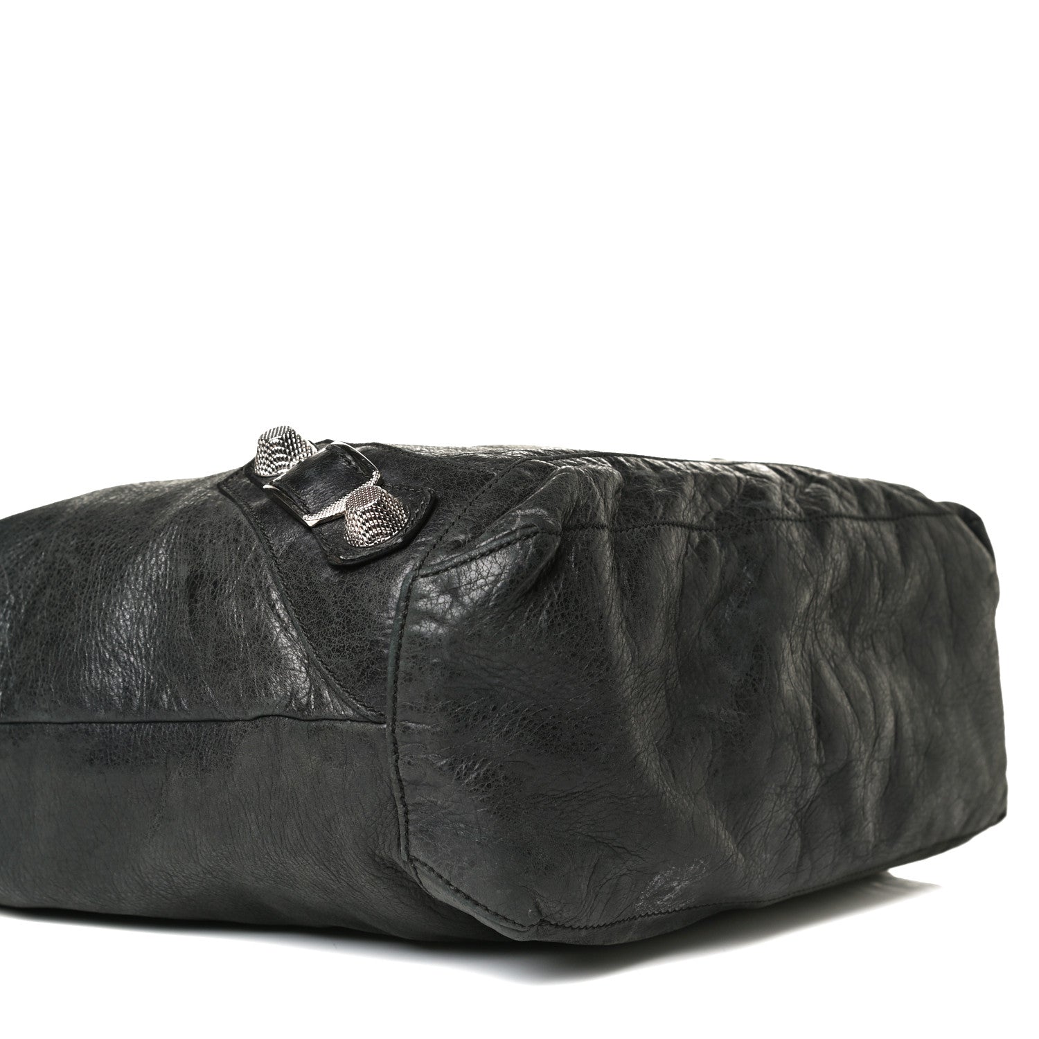 Balenciaga Chevre Giant 21 Silver Hardware Day Hobo Black 6 of 27