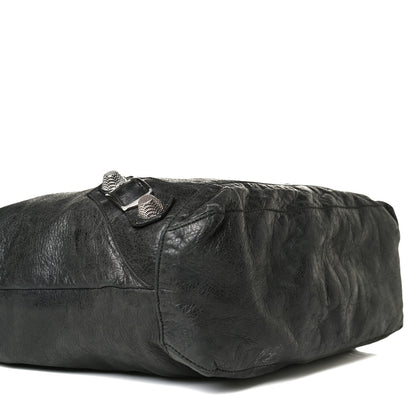 Balenciaga Chevre Giant 21 Silver Hardware Day Hobo Black 6 of 27