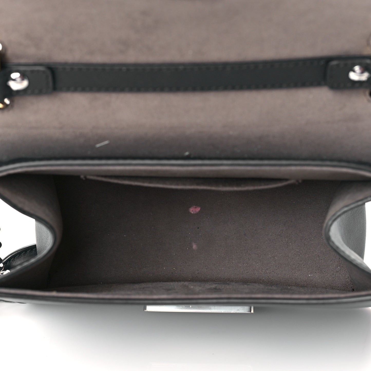 Vitello Century Opaco F is Fendi Small Kan I Shoulder Bag Black