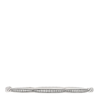 David Yurman Sterling Silver Diamond Tides Bracelet 1 of 4