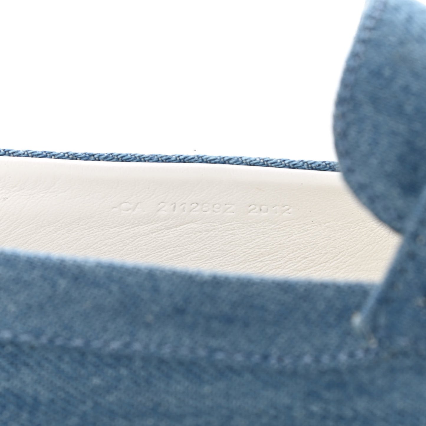 Denim Canvas Womens Trip Espadrilles 36 Bleu Clair