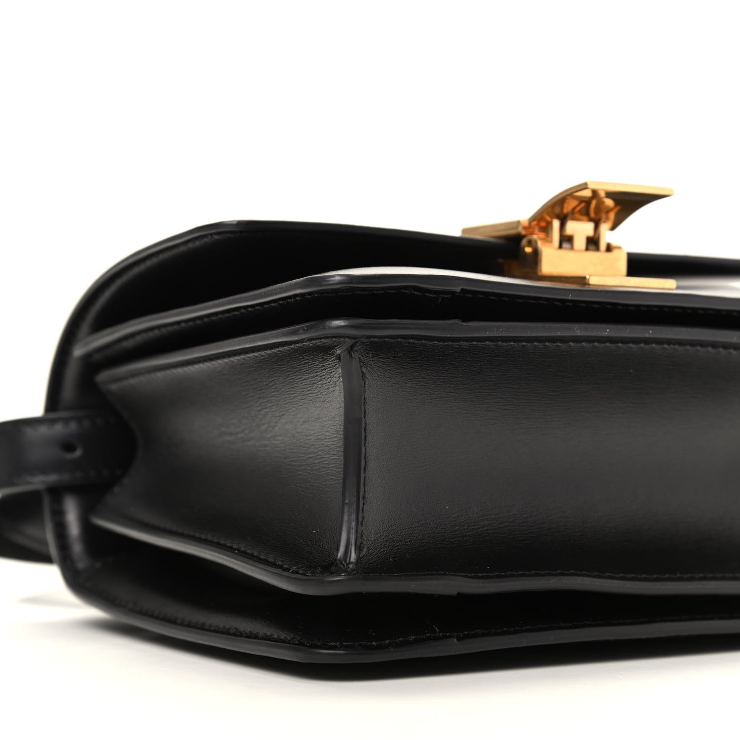Celine Box Calfskin Small Classic Box Flap Bag Black 6 of 10