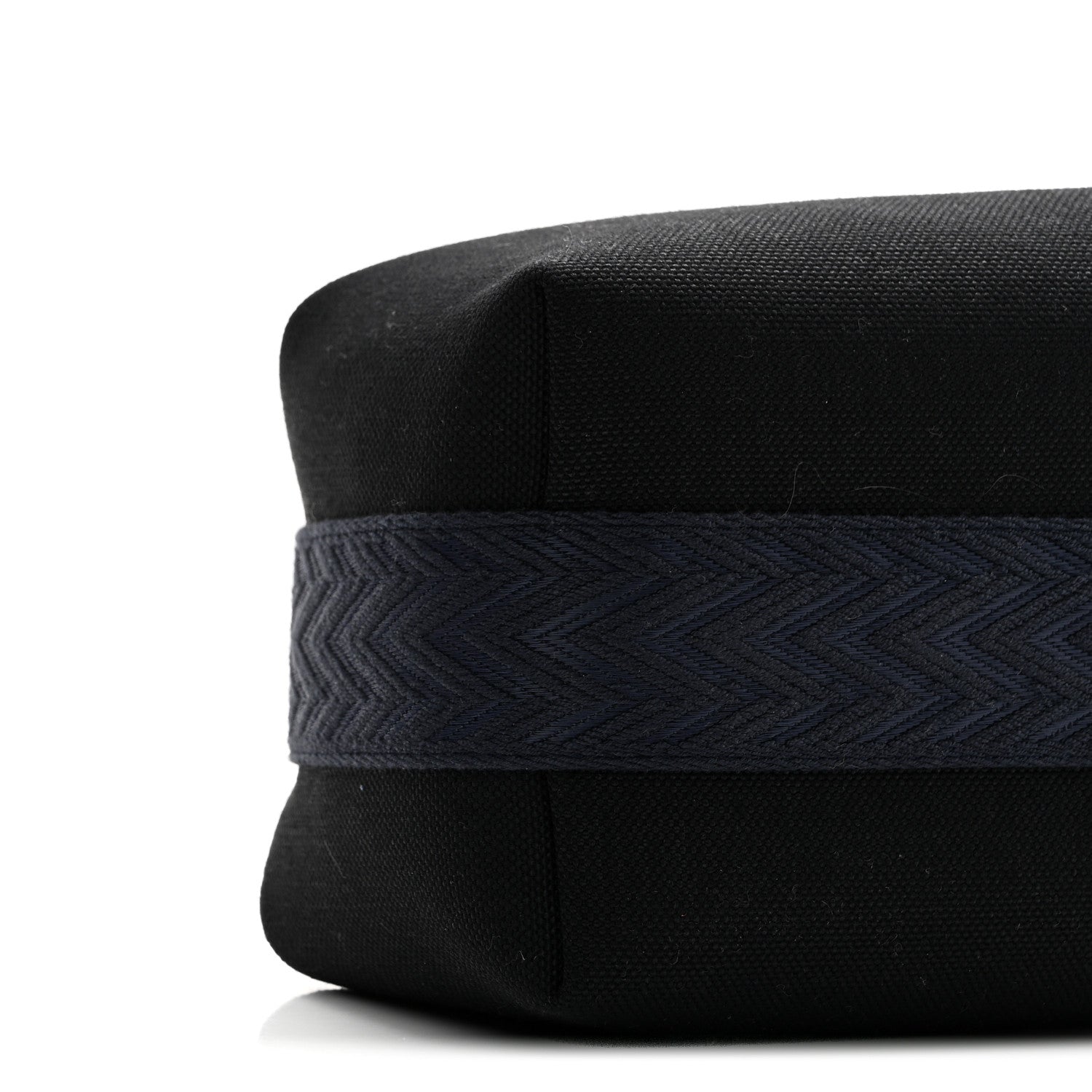 Hermes Canvas Small Bride-A-Brac Pouch Black Bleu Nuit 9 of 10
