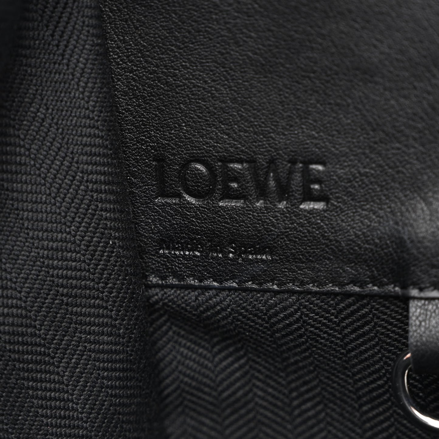 Calfskin Small Hammock Shoulder Bag Black