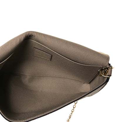 Louis Vuitton Empreinte Monogram Giant Felicie Pochette Tourterelle Creme 7 of 8