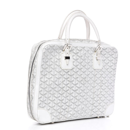Goyard Goyardine Ambassade PM Briefcase White 3 of 15
