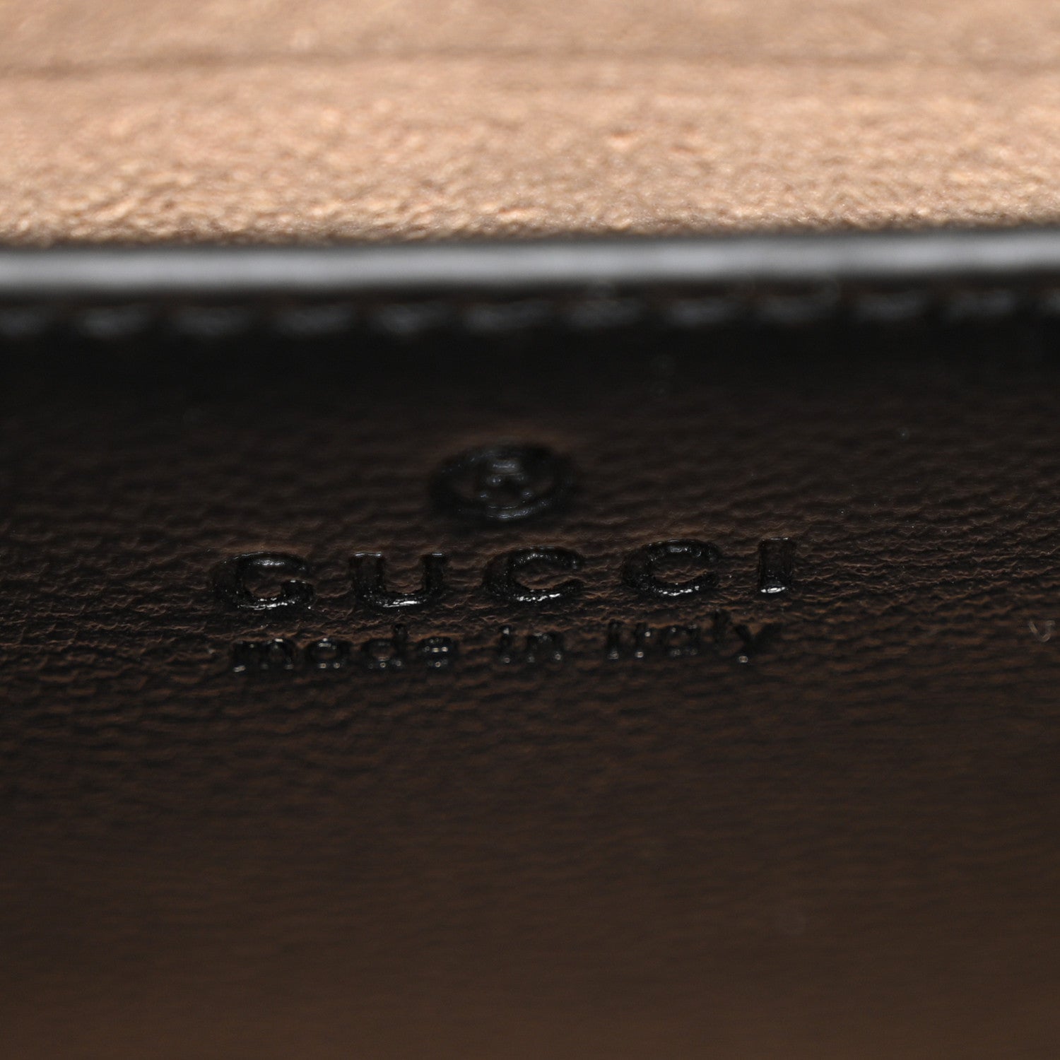 Gucci Glazed Textured Calfskin Mini Horsebit 1955 Top Handle Flap Bag Black 6 of 17