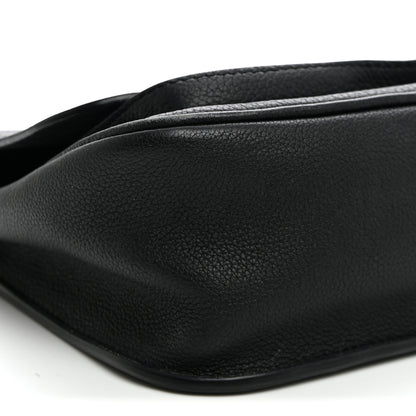 Louis Vuitton Grained Calfskin Lockme Chain Bag PM Black 9 of 10