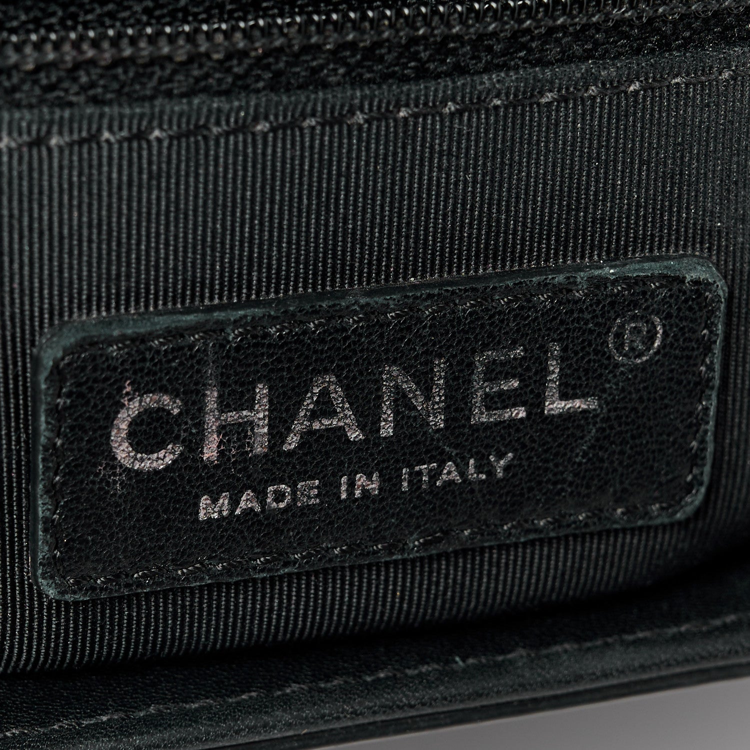 Chanel Patent Calfskin Quilted New Medium Plexiglass Boy Flap Black 6 of 12